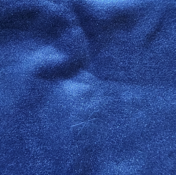 Athleta Elation Ultra High Rise Shimmer Green Leggings Size Small EUC - Picture 8 of 11